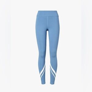 Tory Sport WEIGHTLESS CHEVRON LEGGINGS Blue & White M